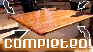 Aft deck table fly leaf design Part2 [upl. by Legyn]