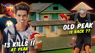 OLD PEAK Is Back  🙄 Normal Free Fire Full Map Gameplay 😱 RASHIQ DB rashiqdb 69DB [upl. by Schilling178]