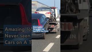 Versatile Flatbed Tow TruckTwo Cars Emergency Assist [upl. by Ahsaetan812]