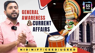 General knowledge and Current Affairs Topics for NIFT NID UCEED Entrance Exam [upl. by Biddie448]