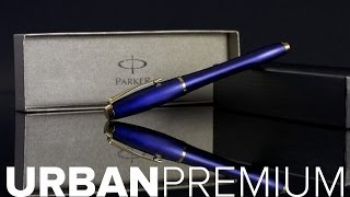 Parker Urban Premium Fountain Pen in Penman Blue [upl. by Virgin]