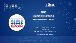 EMBS UNAM  Bio Informática en QIAGEN [upl. by Anelac598]