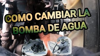 Como desmontar BOMBA DE AGUA chevrolet FTR FVR ISUZU DIESEL [upl. by Anahgem]