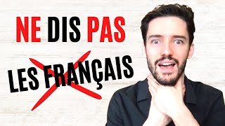 Ces erreurs de français que jentends tout le temps [upl. by Eidna]