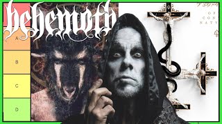 BEHEMOTH Albums RANKED Best To WORST [upl. by Attecnoc]