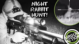 Airgun Action  Rabbit hunting with night vision  Reximex Ixia air rifle review [upl. by Rufena]