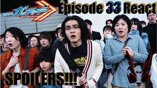 Hundred Vs The Kamen RiderGotchard 33 First Reaction [upl. by Yrrek]