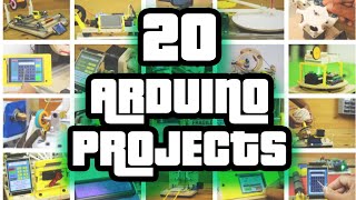 Top 20 Arduino Projects  Arduino project compilation [upl. by Nahsin799]