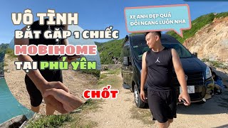 Vô tình bắt gặp 1 chiếc mobihome tại Phú Yên  nơi lý tưởng cho mobihome [upl. by Jobe]