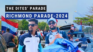 Richmond PARADE 2024  DITES PARADE  Lovers’ Quarrel 2024  RAW FOOTAGE [upl. by Ahsyia463]