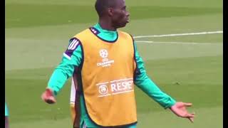 Ferland Mendy And Mariano Diaz In Real Madrid Training [upl. by Ttereve]