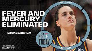 WNBA Playoff Recap 🏀 Caitlin Clark amp Diana Taurasi both ELIMINATED  NBA Today [upl. by Anrol]