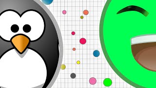 JELLY VS PENGUIN AGARIO HUNGER GAMES [upl. by Vince]