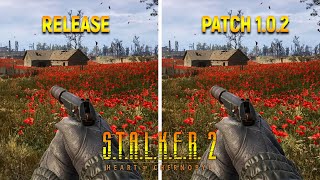 STALKER 2  Release Version vs Patch 102  RTX 4060  i5 8500  1080p [upl. by Ecylahs]