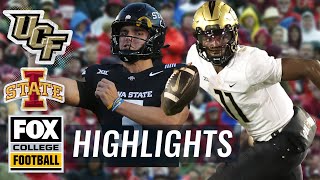 UCF Knights vs No 9 Iowa State Cyclones Highlights  FOX College Football [upl. by Lika]