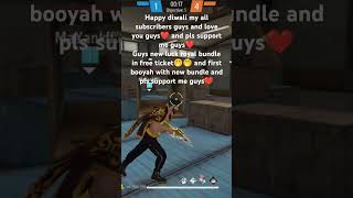 Happy diwali my all subscribers and pls support me guys❤ and very interesting vediofreefire shorts [upl. by Fitzger]