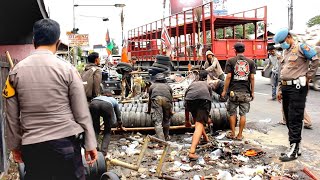 POLISI BUBARKAN PASUKAN ANAK VESPA EXTREME [upl. by Rozina]