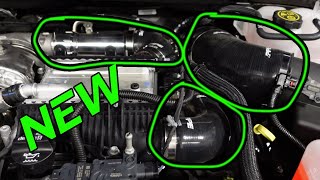 PPE 30 Duramax Resonator delete  Hose kit Installed LM2 Diesel [upl. by Kcirtapnaes]