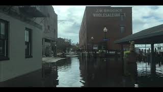 Flooding along Water Street in Downtown Wilmington [upl. by Alaric]