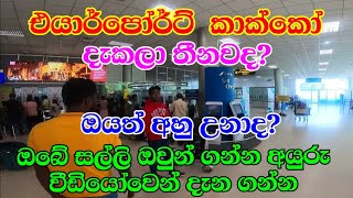 Things to know about Airport process in Katunayake arrival amp departure l Airport Porter Service [upl. by Ardnoyek967]