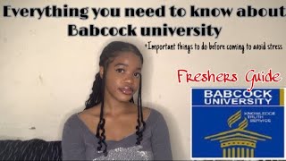 Freshers Guide Things you need to know about Babcock university  Noyeechi [upl. by Akiret]