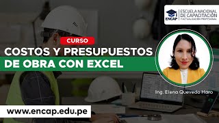 CURSO COSTOS Y PRESUPUESTOS DE OBRA CON EXCEL 2024 [upl. by Dorlisa51]