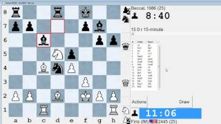 Standard Chess 181 IM Bartholomew vs BeccaL Kings Indian Defense [upl. by Nevak757]