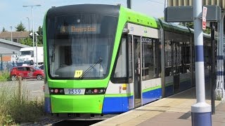 Trains and Trams at Elmers End [upl. by Harness]