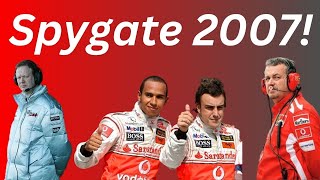 DER GRÖßTE F1 SKANDAL Die Spionageaffäre 2007 [upl. by Etnomal]