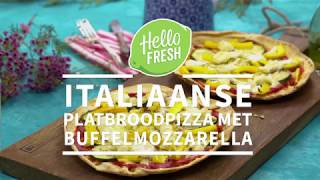 Italiaanse platbroodpizzas met buffelmozzarella [upl. by Negaet342]