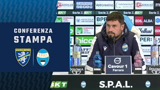 La conferenza di mister Clotet per Frosinone  SPAL 18 Serie BKT 202122 [upl. by Hamish]