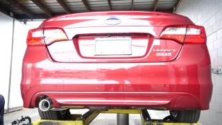 2017 Subaru Legacy EcoHitch Trailer Hitch Installation [upl. by Casabonne]