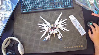 LIVE BUILD  Mighty Strike Freedom Custom Epoxy Putty cont [upl. by Tallbot455]