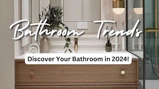 Bathroom Trends 2024  Design ideas and Tips for Bathrooms [upl. by Armilda168]