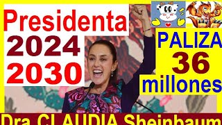 PALIZA con 36 MILLONES GANA DRA CLAUDIA SHEINBAUM [upl. by Aenej]