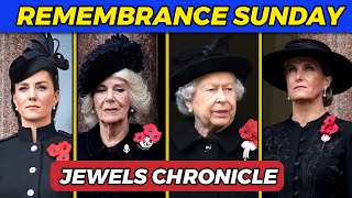 Royal Remembrance The Sentimental Jewels Worn on Remembrance Sunday [upl. by Ennahgiel]