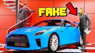 Fake Dealership Employee Steals Cars In GTA 5 RP [upl. by Ailefo]