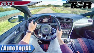 VW Golf GTI TCR 290HP POV Test Drive by AutoTopNL [upl. by Rossie]