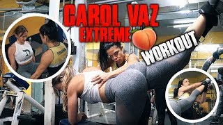 Carol Vaz Extreme Training  How To Grow Your Glutes Hardcore Style [upl. by Mada]