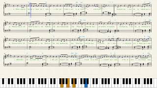 Lizzo — 2 Be Loved Am I Ready Piano Sheet Music [upl. by Rise344]