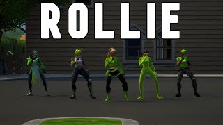 Rollie Remix Official Fortnite Music Video [upl. by Acie]