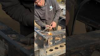 truck chassis strengthening process youtubeshorts youtube watch foryou viral [upl. by Burkitt509]