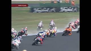 Phillip Island 2006 MotoGP 125cc Race Start AI Upscaled [upl. by Nairdna]