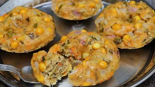 New Wheat Flour BreakfastSnack you never tried before  Steamed Wheat Flour Vada  Atta Ka Nashta [upl. by Naamann]