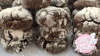 EASY CRINKLES RECIPE  SUPER MOIST AND SOFT  THIS IS A NO FAIL RECIPE  I CAT in the Kitchen [upl. by Vernon827]