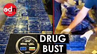 Massive €35M Heroin Bust at Bulgarian Port [upl. by Shakespeare]