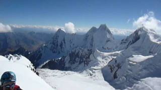 Ascension Climbing Cordillera Huayhuash Montaña Rasac Yerupaja Peru [upl. by Rehtul896]