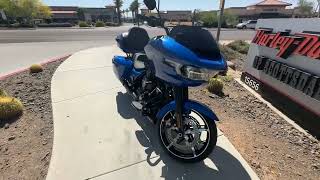 2024 Road Glide  Blue Burst  Black with TourPak [upl. by Arayc]