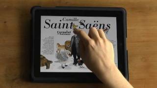 Le Carnaval des animaux iPad bande annonce [upl. by Ayimat778]