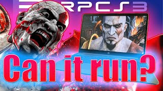 God of war 3 rpcs3 best settings of low powered laptops and desktops FT Ryzen 5 5500U [upl. by Zitella]